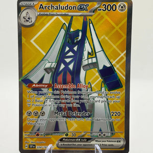 Pokemom TCG Surging Sparks - Archaludon EX 224/191 Full Art NM FRENLY BRICKS - Open 7 Days