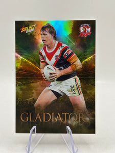 2026 Select NRL - Gladiators Gold Linday Collins 067/140 Roosters