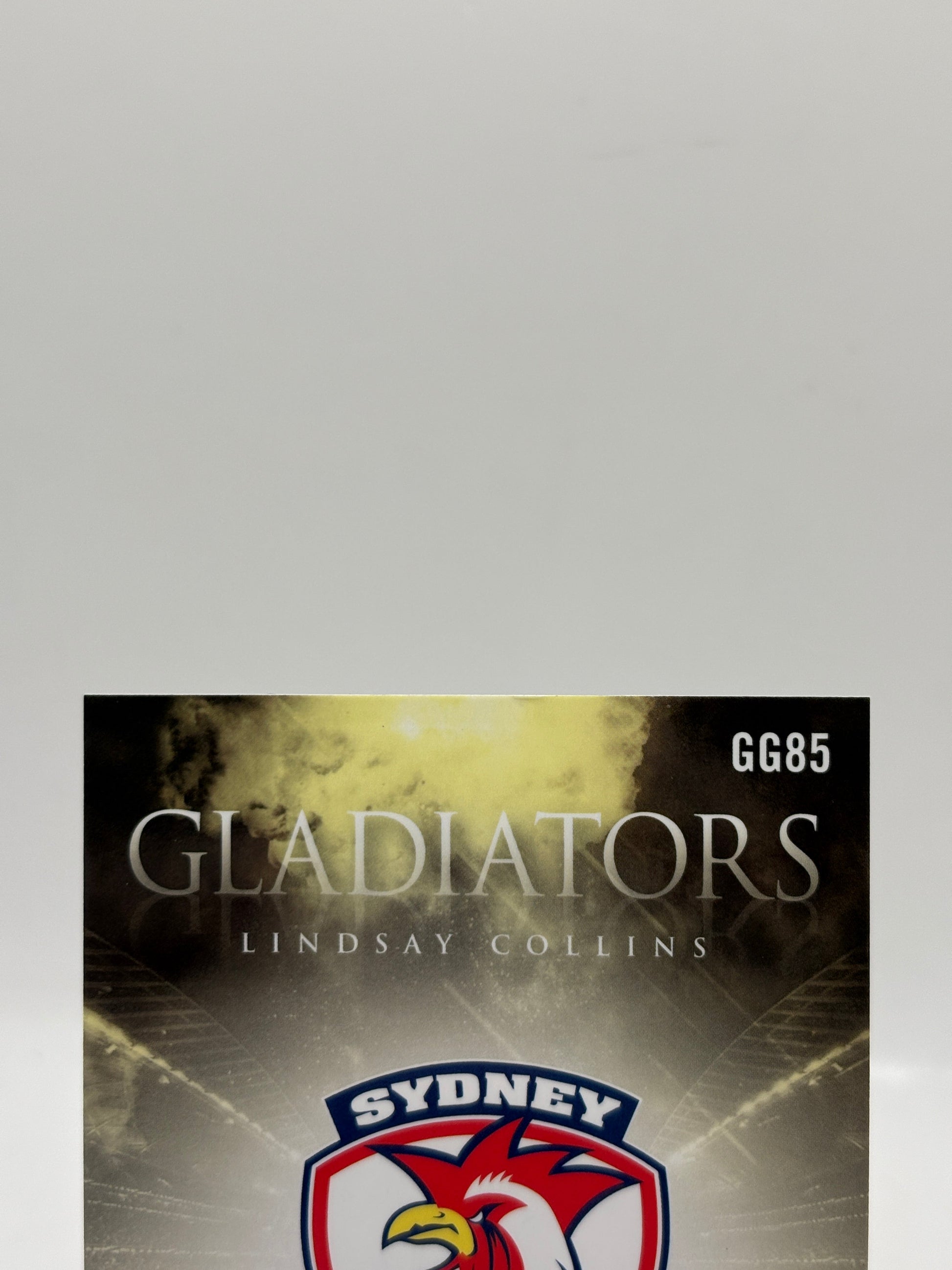 2026 Select NRL - Gladiators Gold Linday Collins 067/140 Roosters image 3
