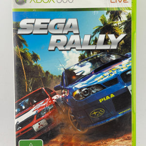 Microsoft Xbox 360 - Sega Rally Video Game with Manual FRENLY BRICKS - Open 7 Days