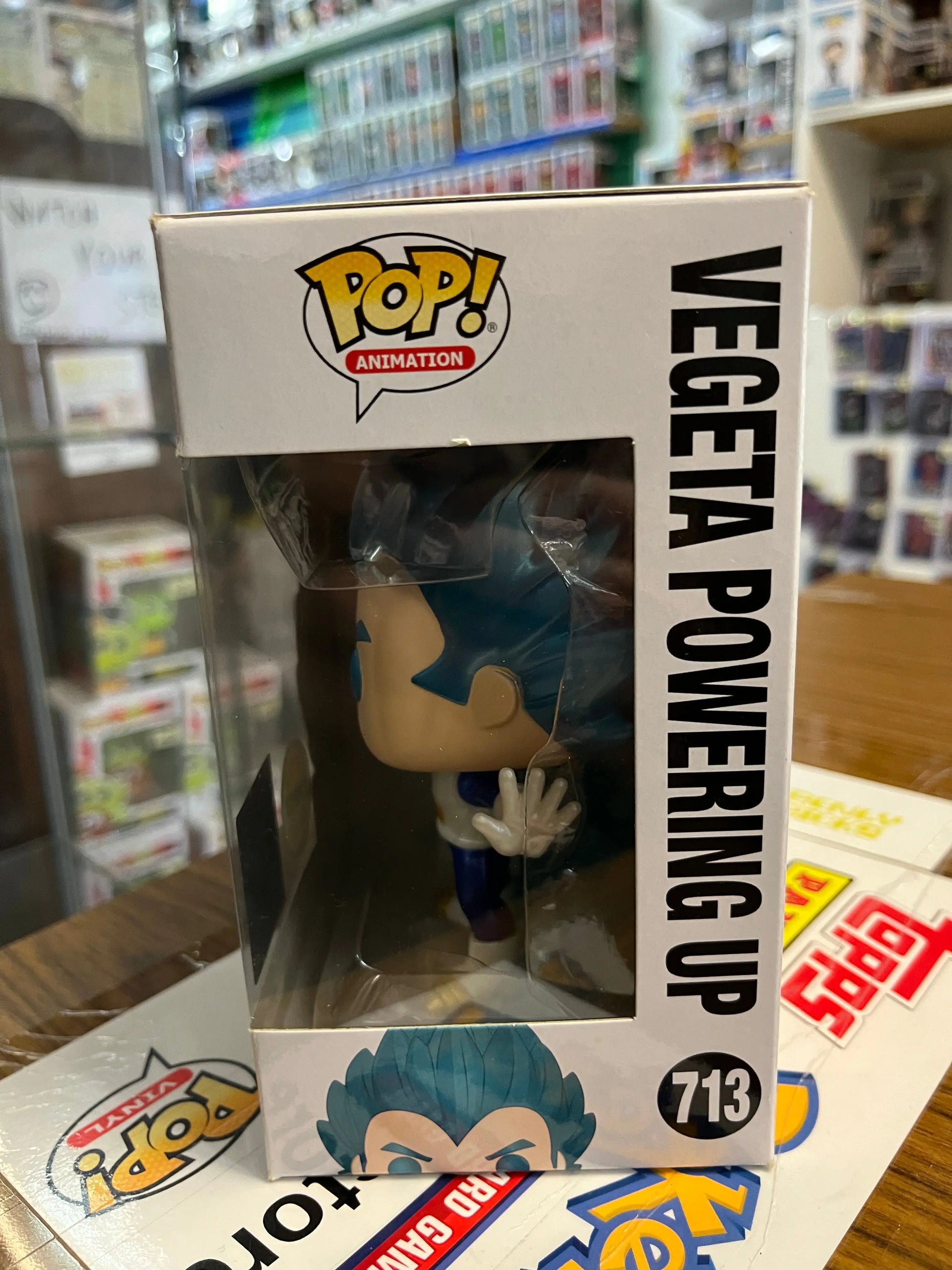 Funko POP Animation - Vegeta Powering Up #713 (Limited Chase - Chalice Collectables Exclusive) FRENLY BRICKS - Open 7 Days