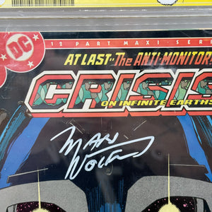 CGC Signature Series 6.0 Crisis on Infinite Earths #6 Signed By Marv Wolfman FRENLY BRICKS - Open 7 Days
