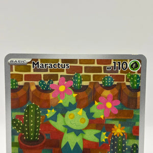 Pokemon TCG Journey Together - Maractus 160/159 Art Rare LP FRENLY BRICKS - Open 7 Days
