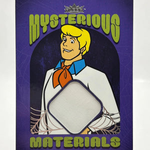 2025 Fleer Scooby-Doo FRED - Mysterious Materials  Relic MY-1 FRENLY BRICKS - Open 7 Days