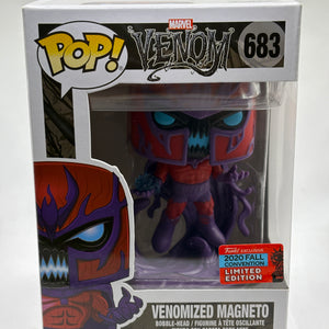 Funko POP! Marvel Venom #683 Venomized Magneto 2020 Fall Con Limited