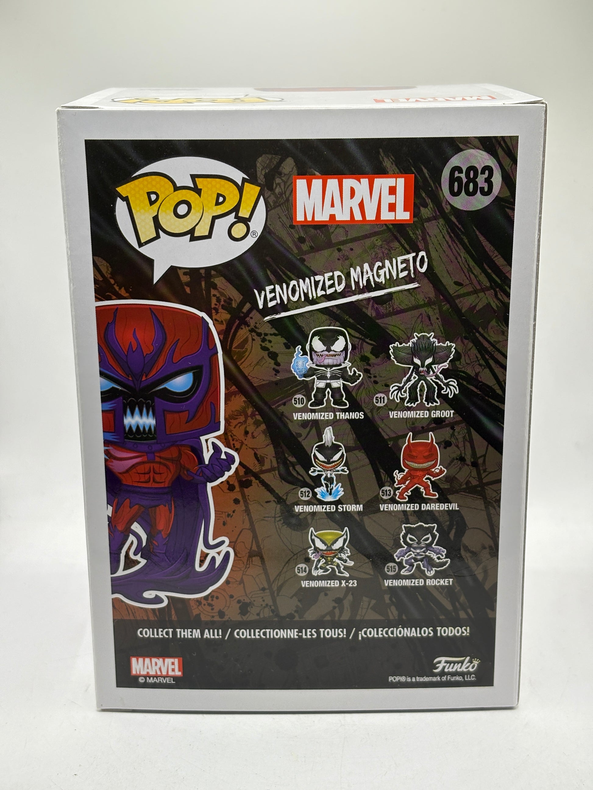 Funko POP! Marvel Venom #683 Venomized Magneto 2020 Fall Con Limited