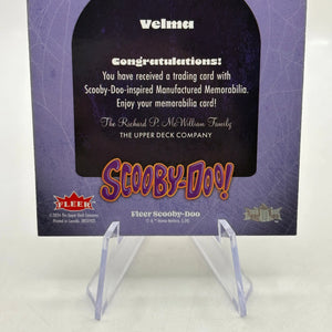 2024 Fleer Scooby-Doo Velma Mysterious Materials Relic Card MY-5 FRENLY BRICKS - Open 7 Days