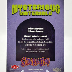 2025 Fleer Scooby Doo Mysterious Materials - Phantom Shadow MY-18 FRENLY BRICKS - Open 7 Days