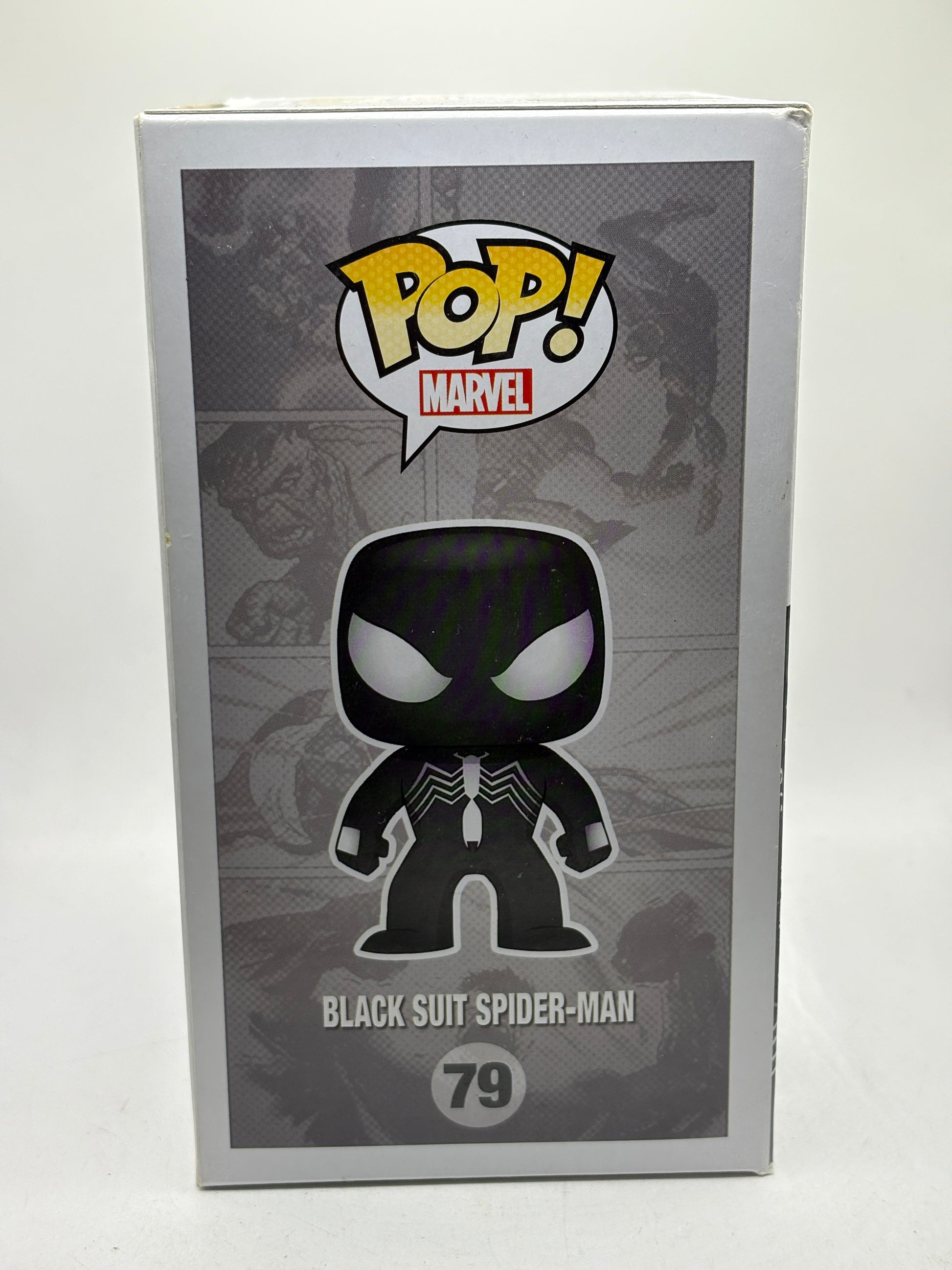 Funko POP! Marvel Spider-man #79 Black Suit Spider-Man Glow