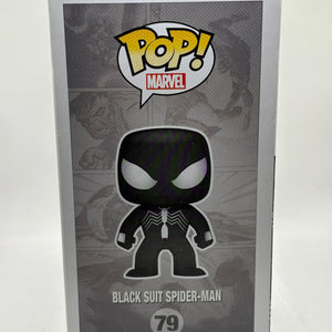 Funko POP! Marvel Spider-man #79 Black Suit Spider-Man Glow