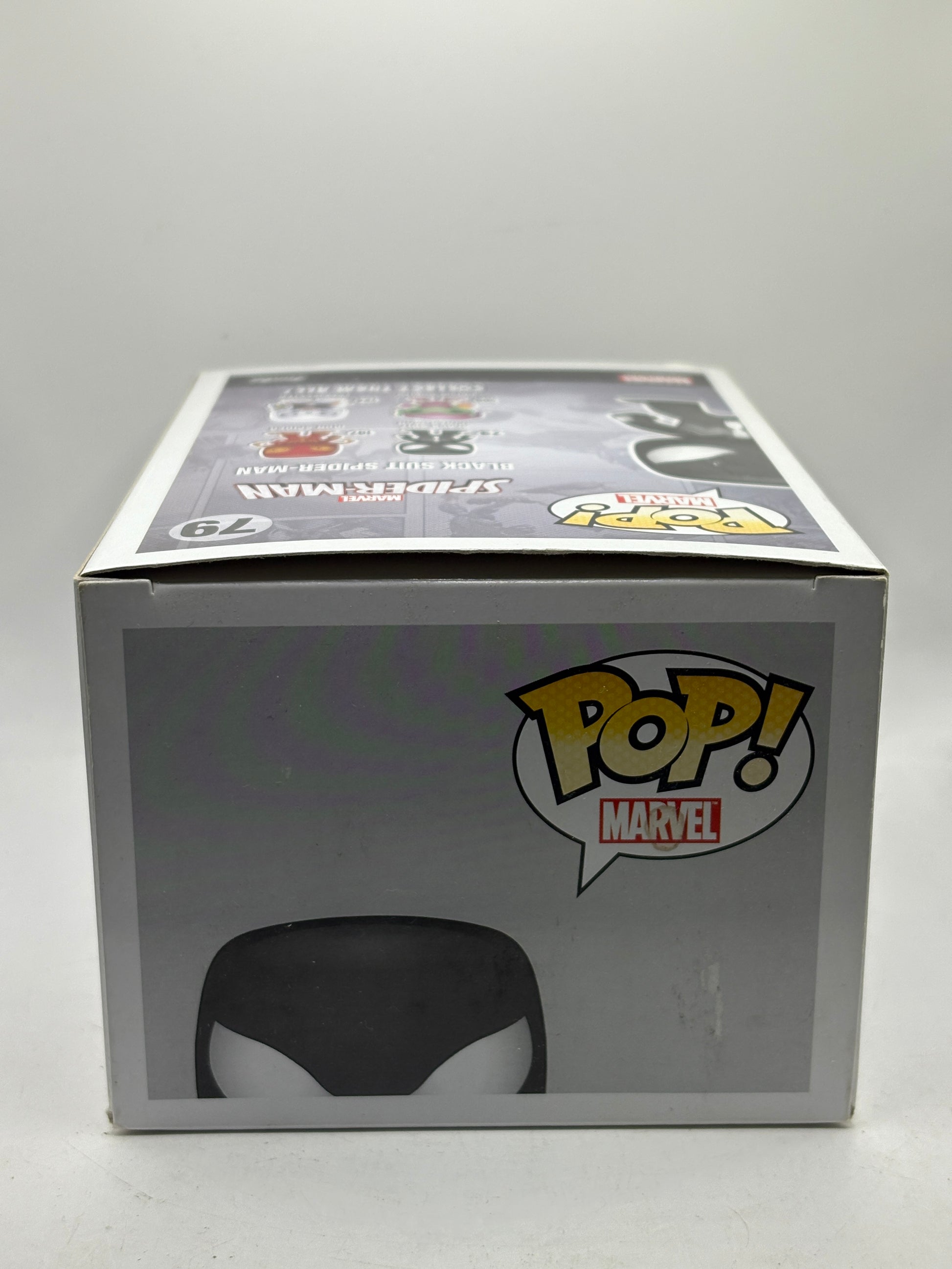 Funko POP! Marvel Spider-man #79 Black Suit Spider-Man Glow