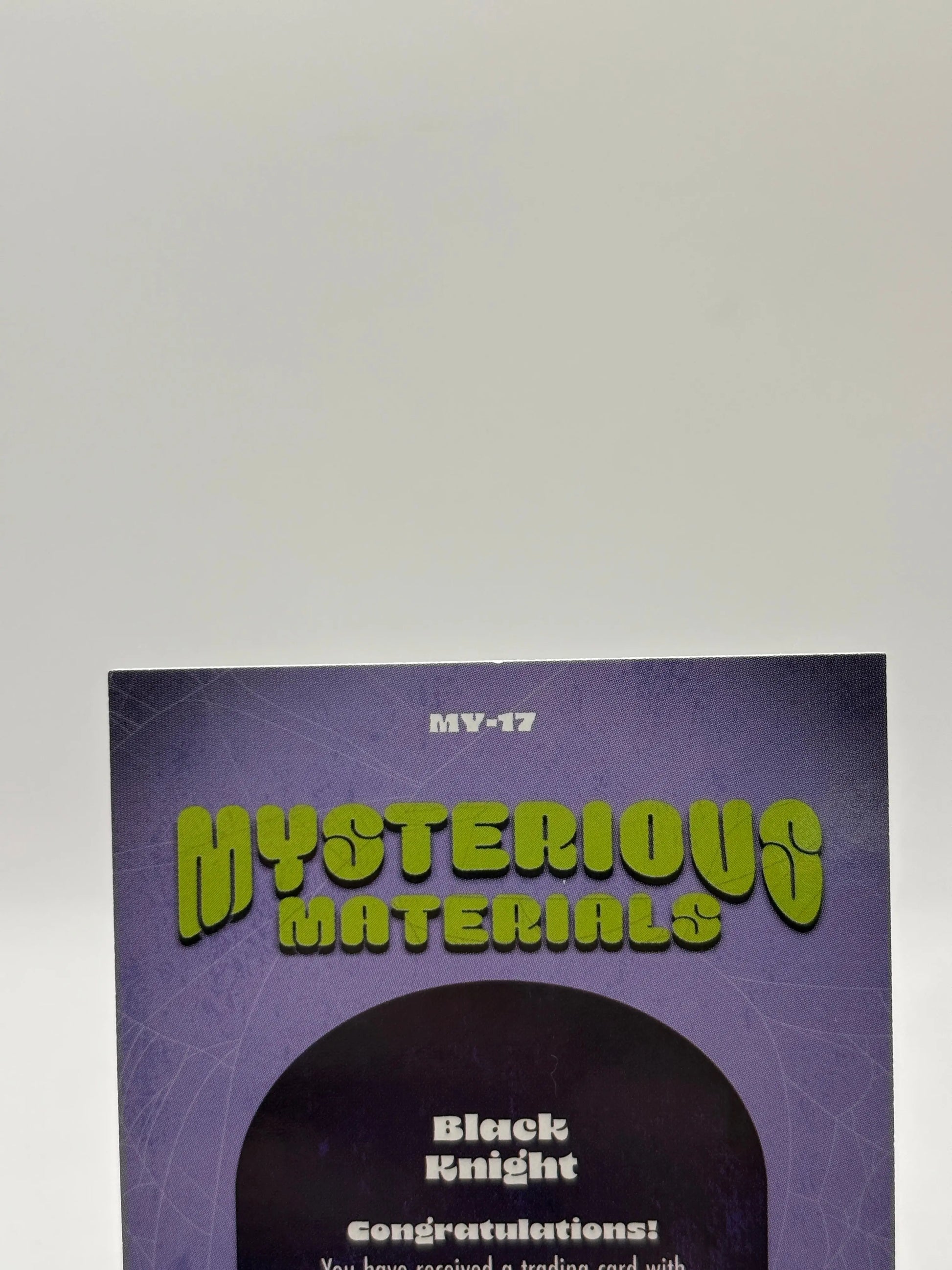 2024 Fleer Scooby Doo - Mysterious Materials Black Knight MY-17 FRENLY BRICKS - Open 7 Days