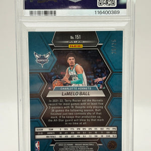 2022-23 Panini Mosaic Basketball - LaMelo Ball White 25/25 PSA 8 FRENLY BRICKS - Open 7 Days