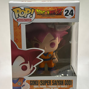 Funko POP! Animation Dragon Ball Z #24 Goku (Super Saiyan God) Vinyl Figure