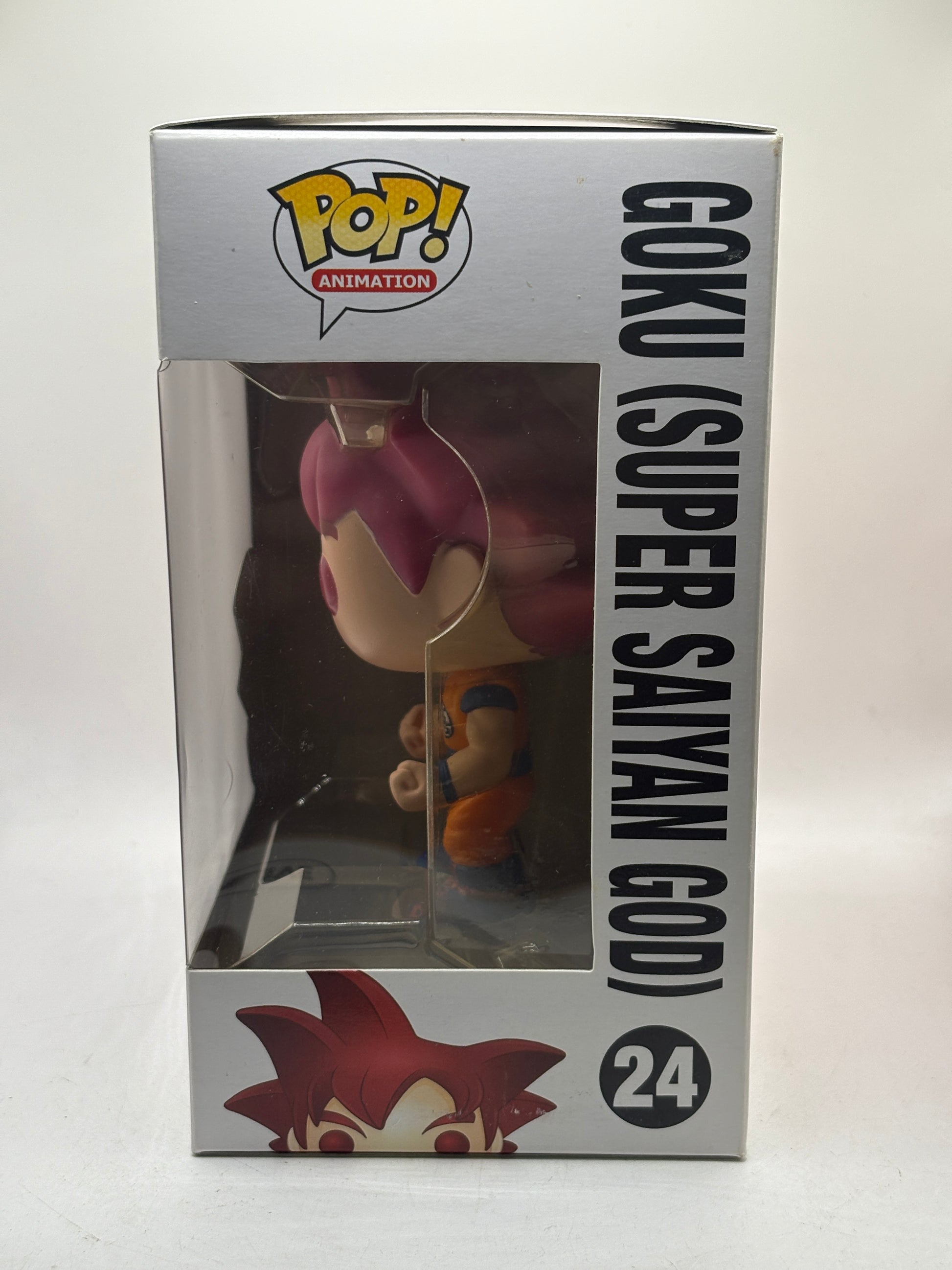 Funko POP! Animation Dragon Ball Z #24 Goku (Super Saiyan God) Vinyl Figure