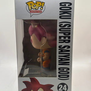 Funko POP! Animation Dragon Ball Z #24 Goku (Super Saiyan God) Vinyl Figure