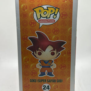Funko POP! Animation Dragon Ball Z #24 Goku (Super Saiyan God) Vinyl Figure