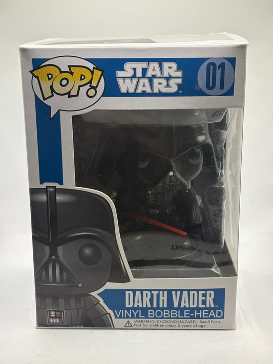 Funko POP! Star Wars #01 Darth Vader 2012 Release BIG TEXT product image