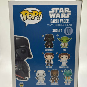 Funko POP! Star Wars #01 Darth Vader 2012 Release BIG TEXT