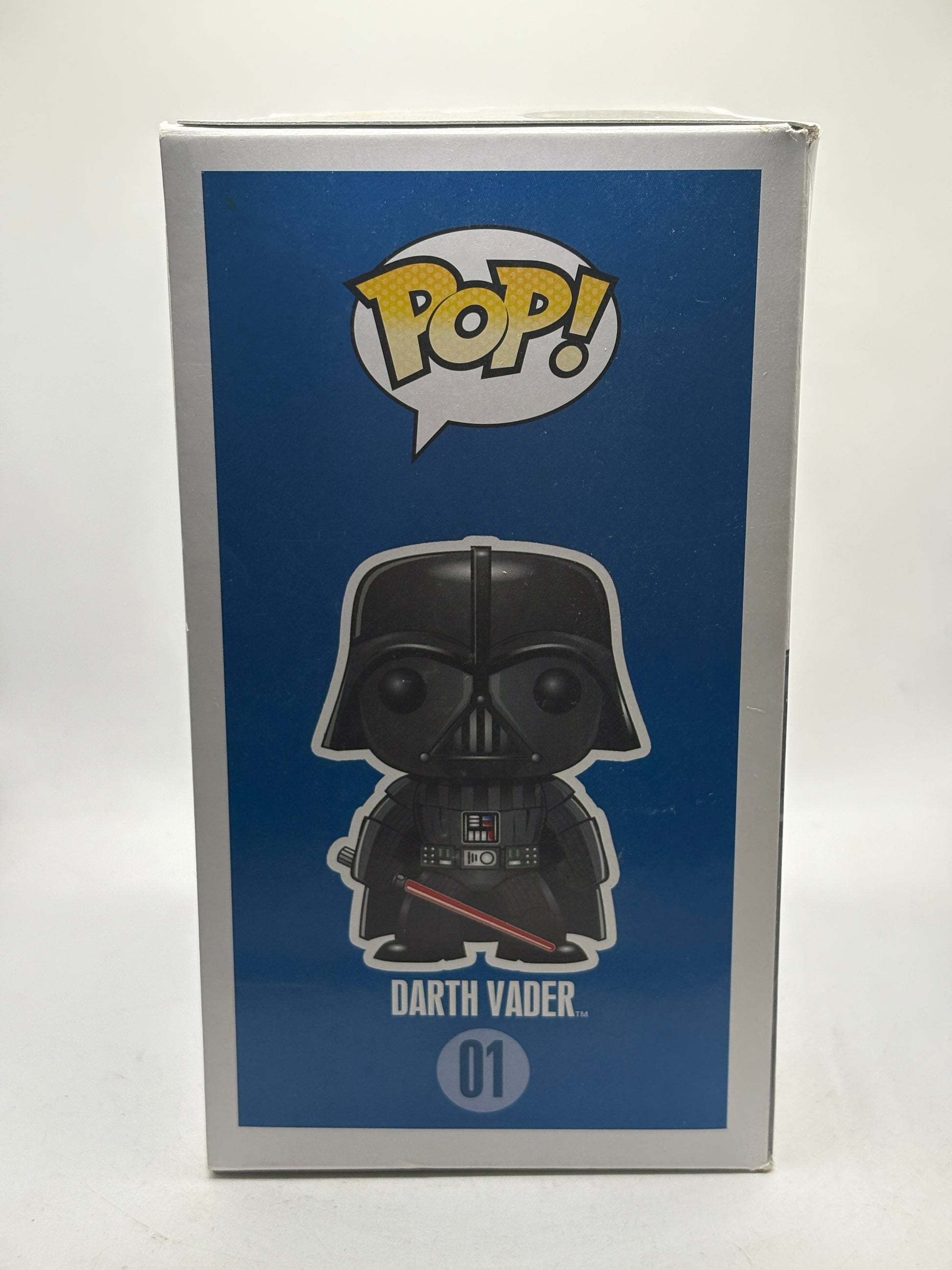 Funko POP! Star Wars #01 Darth Vader 2012 Release BIG TEXT