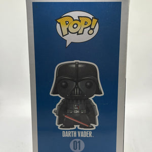 Funko POP! Star Wars #01 Darth Vader 2012 Release BIG TEXT
