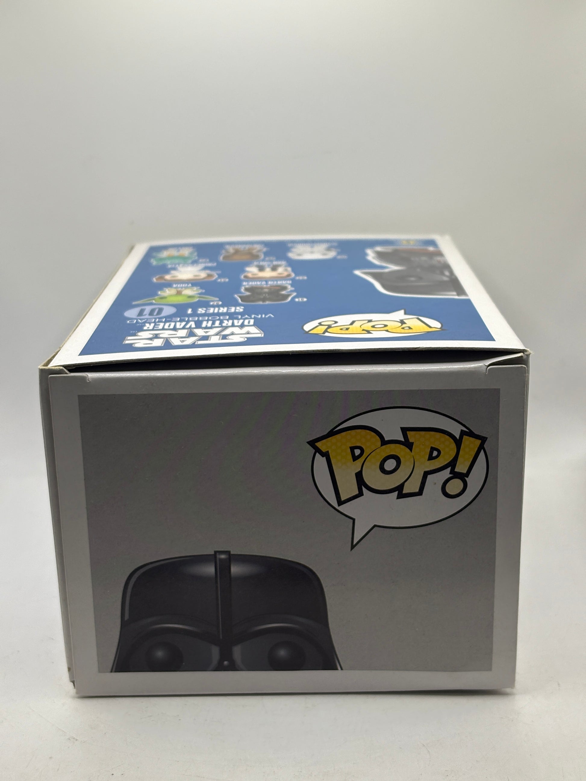 Funko POP! Star Wars #01 Darth Vader 2012 Release BIG TEXT