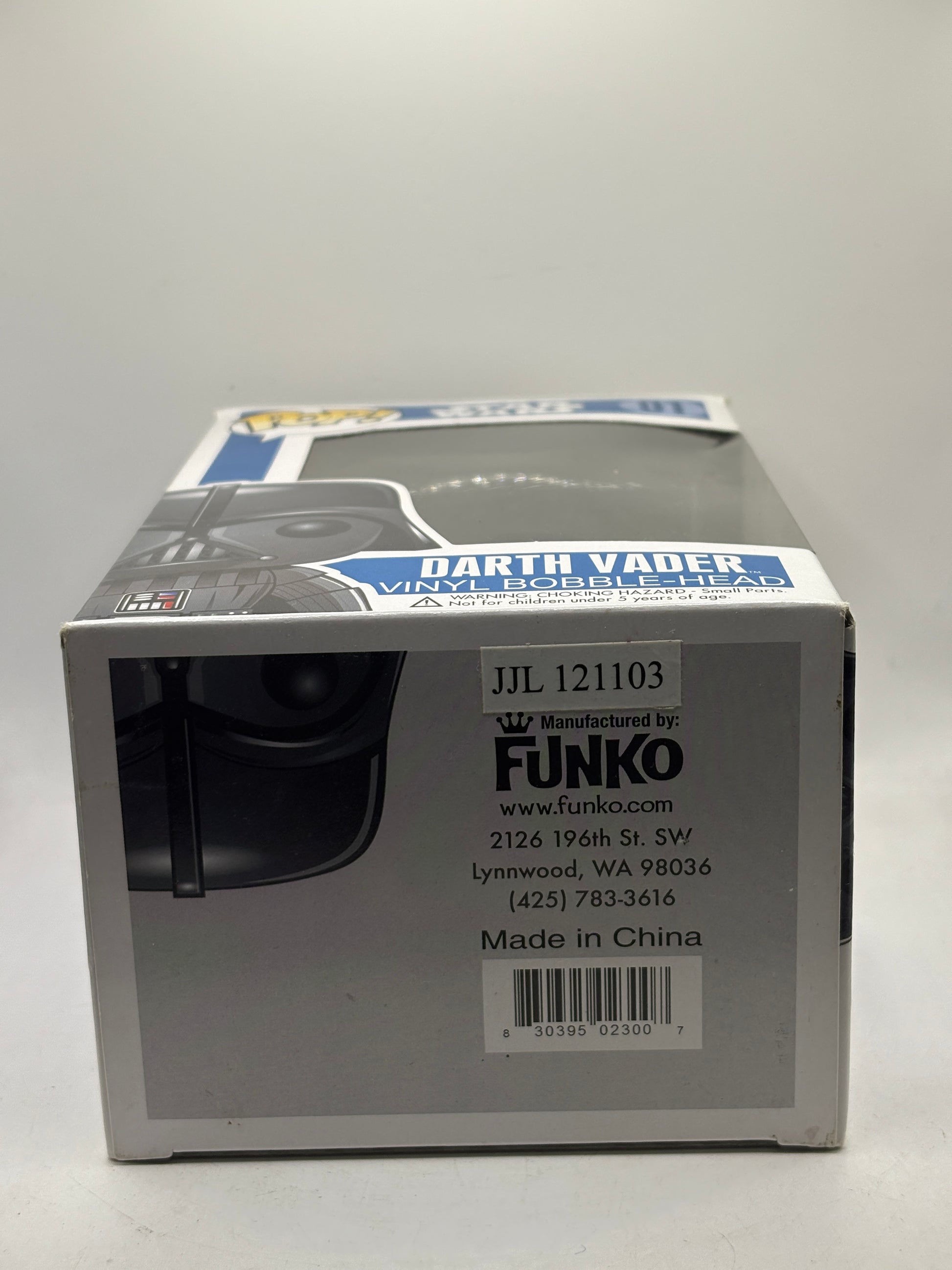 Funko POP! Star Wars #01 Darth Vader 2012 Release BIG TEXT