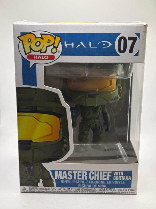 Funko POP! Halo #07 Master Chief with Cortana Vinyl Figure product image