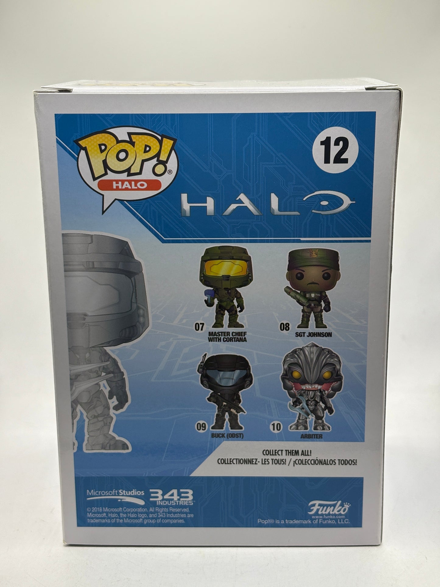 Funko POP! Halo #12 Master Chief with Active Camo Vinyl Figure image 3