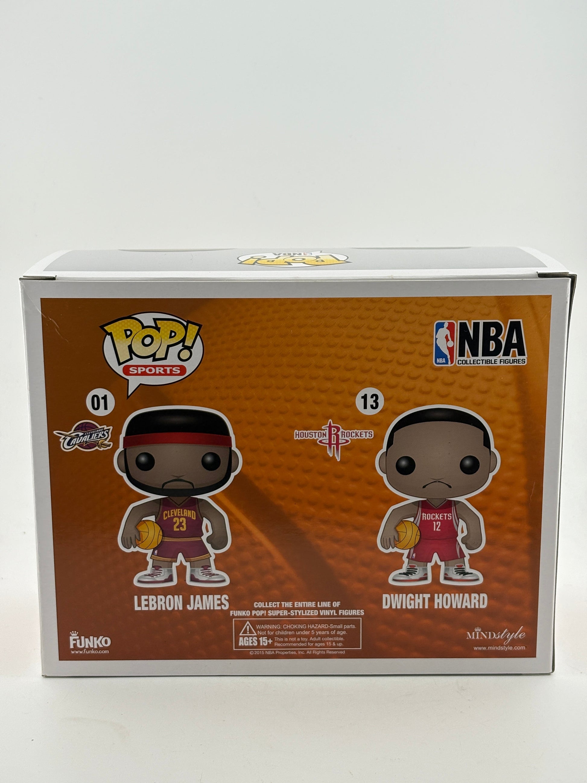 Funko POP! Sports NBA Lebron James vs Dwight Howard 2015 Convention Exclusive FRENLY BRICKS - Open 7 Days