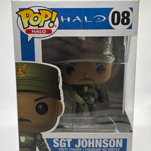 Funko POP! Halo #08 Sgt Johnson Vinyl Figure Video Game