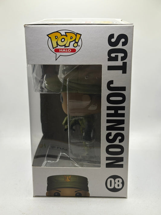 Funko POP! Halo #08 Sgt Johnson Vinyl Figure Video Game image 2