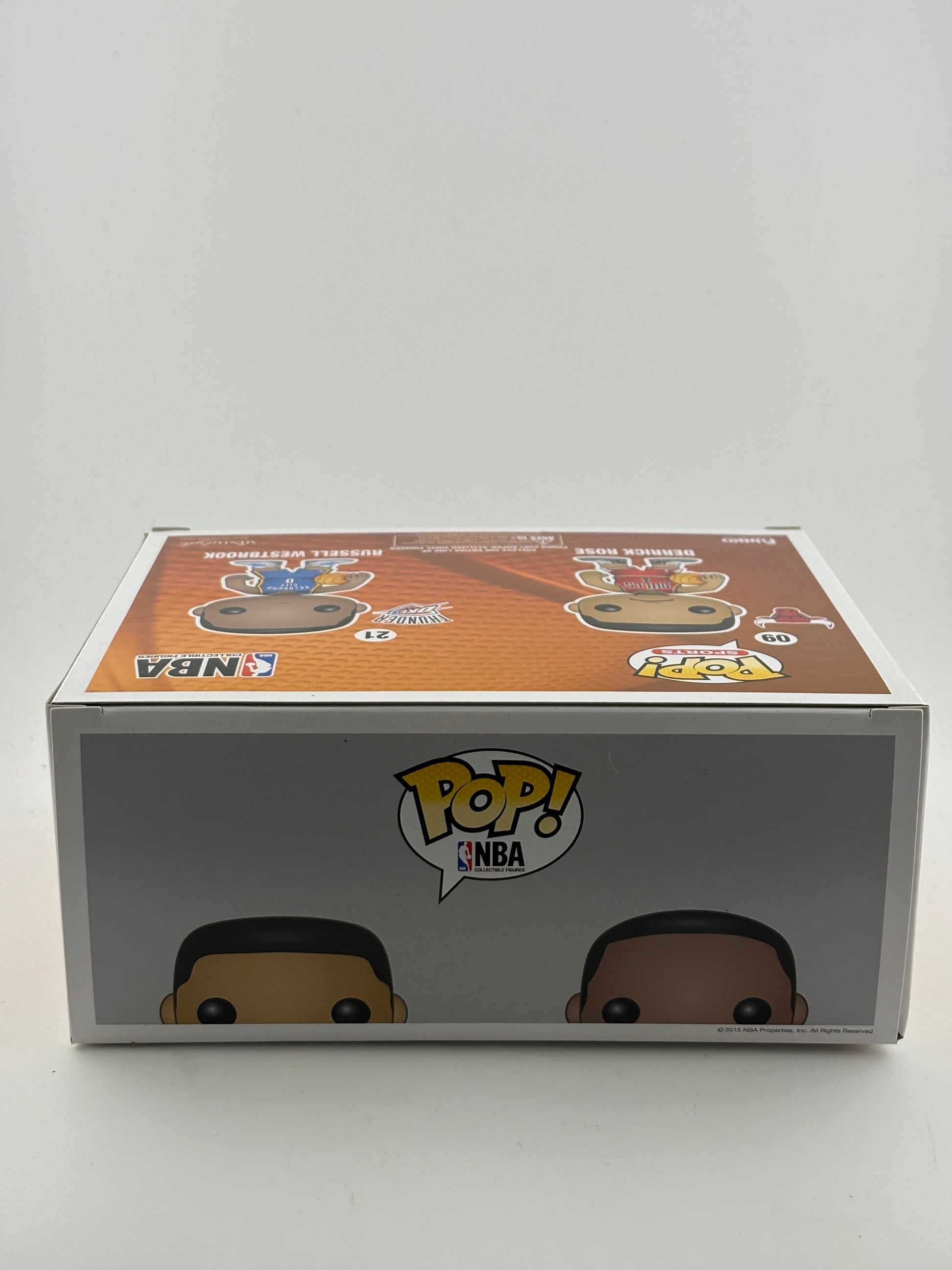 Funko POP! Sports NBA Derrick Rose vs Russell Westbrook 2 Pack 2015 Convention Exclusive FRENLY BRICKS - Open 7 Days