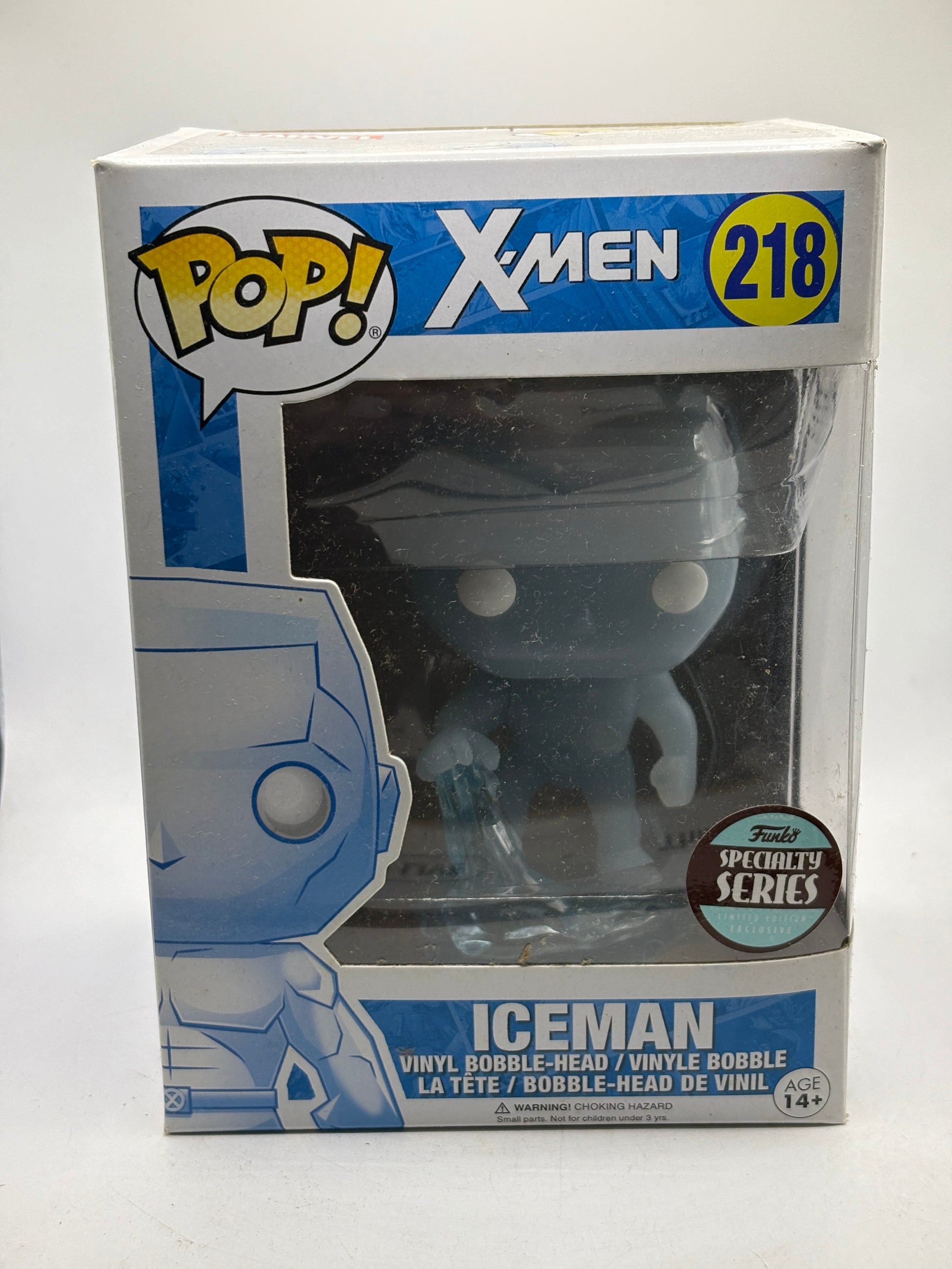 Funko POP! Marvel X-Men #218 Iceman Specialty Series *Box Damage*