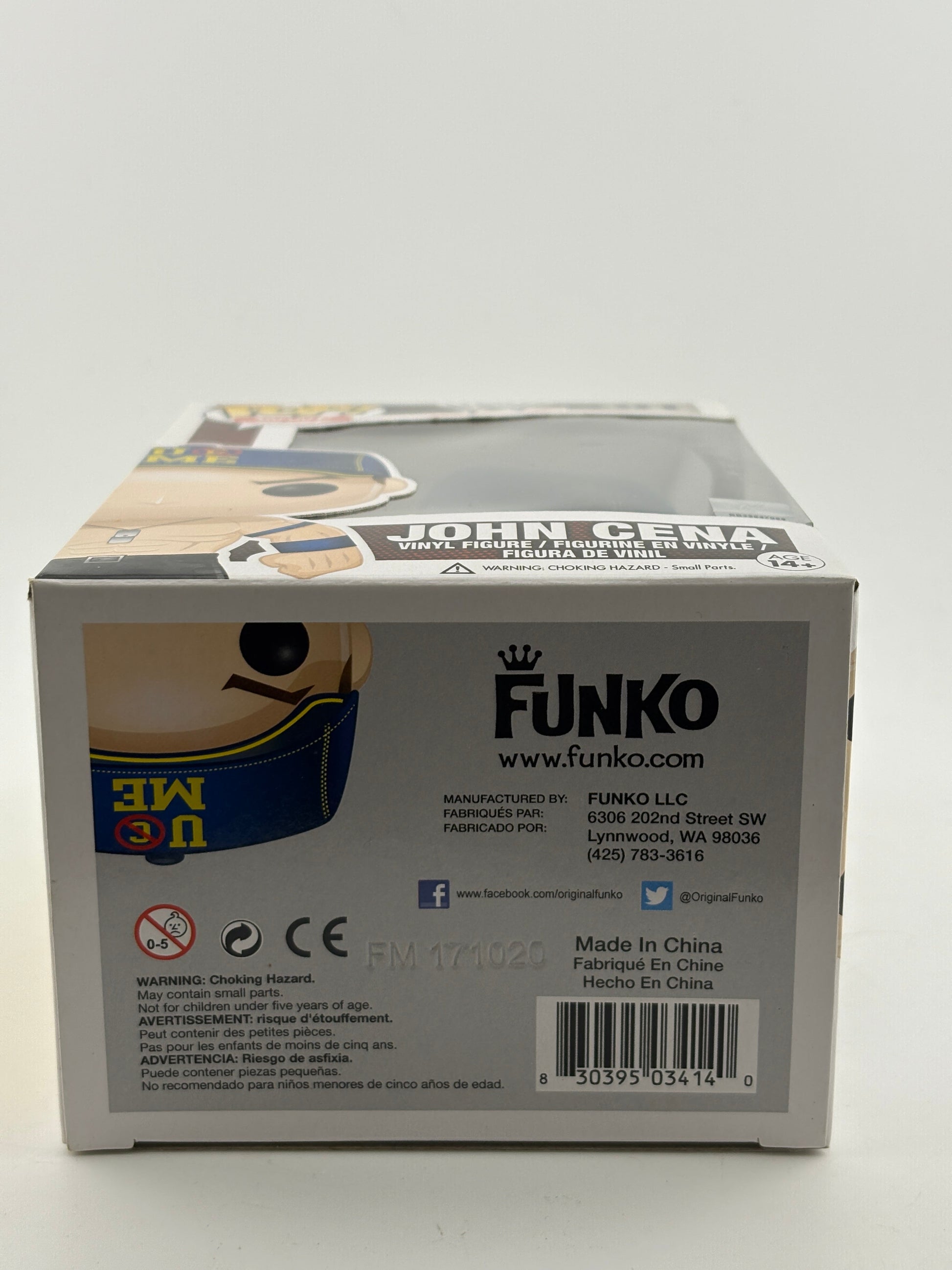 Funko POP! WWE #01 John Cena Vinyl Figure FRENLY BRICKS - Open 7 Days