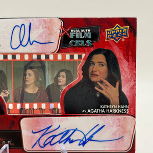 2022 Marvel Studios' WandaVision 15/15 Elizabeth Olsen/Kathryn Hahn Dual Auto FRENLY BRICKS - Open 7 Days