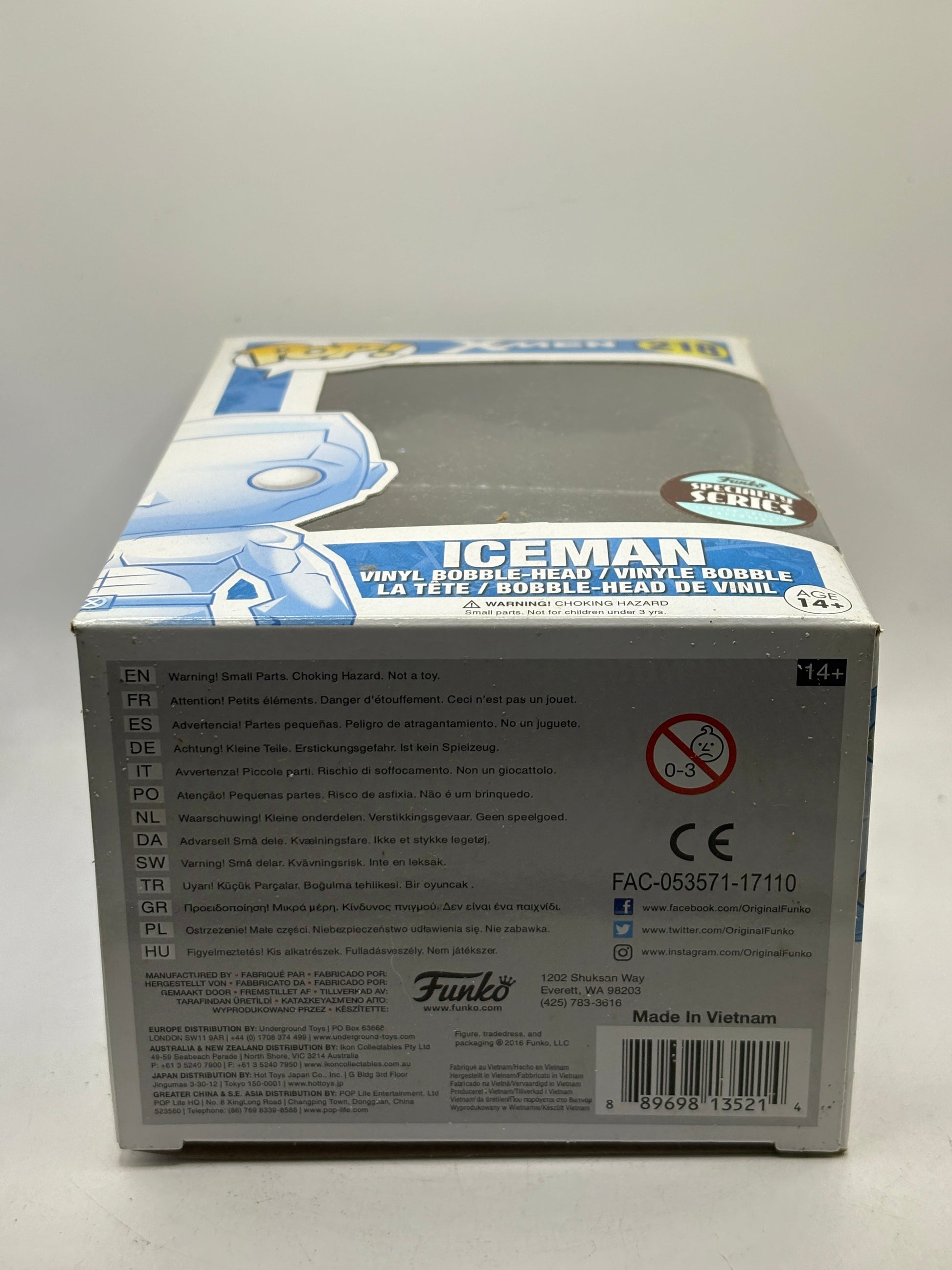 Funko POP! Marvel X-Men #218 Iceman Specialty Series *Box Damage* image 6