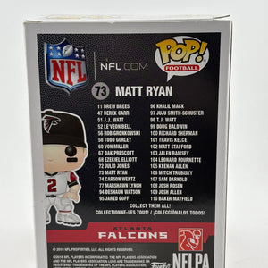 Funko POP! Football Atlanta Falcons #73 Matt Ryan Vinyl Figure FRENLY BRICKS - Open 7 Days