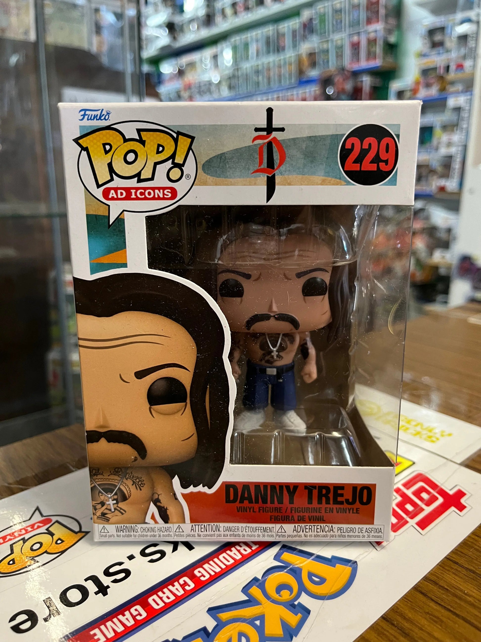 Funko POP Ad Icons - Danny Trejo #229 FRENLY BRICKS - Open 7 Days