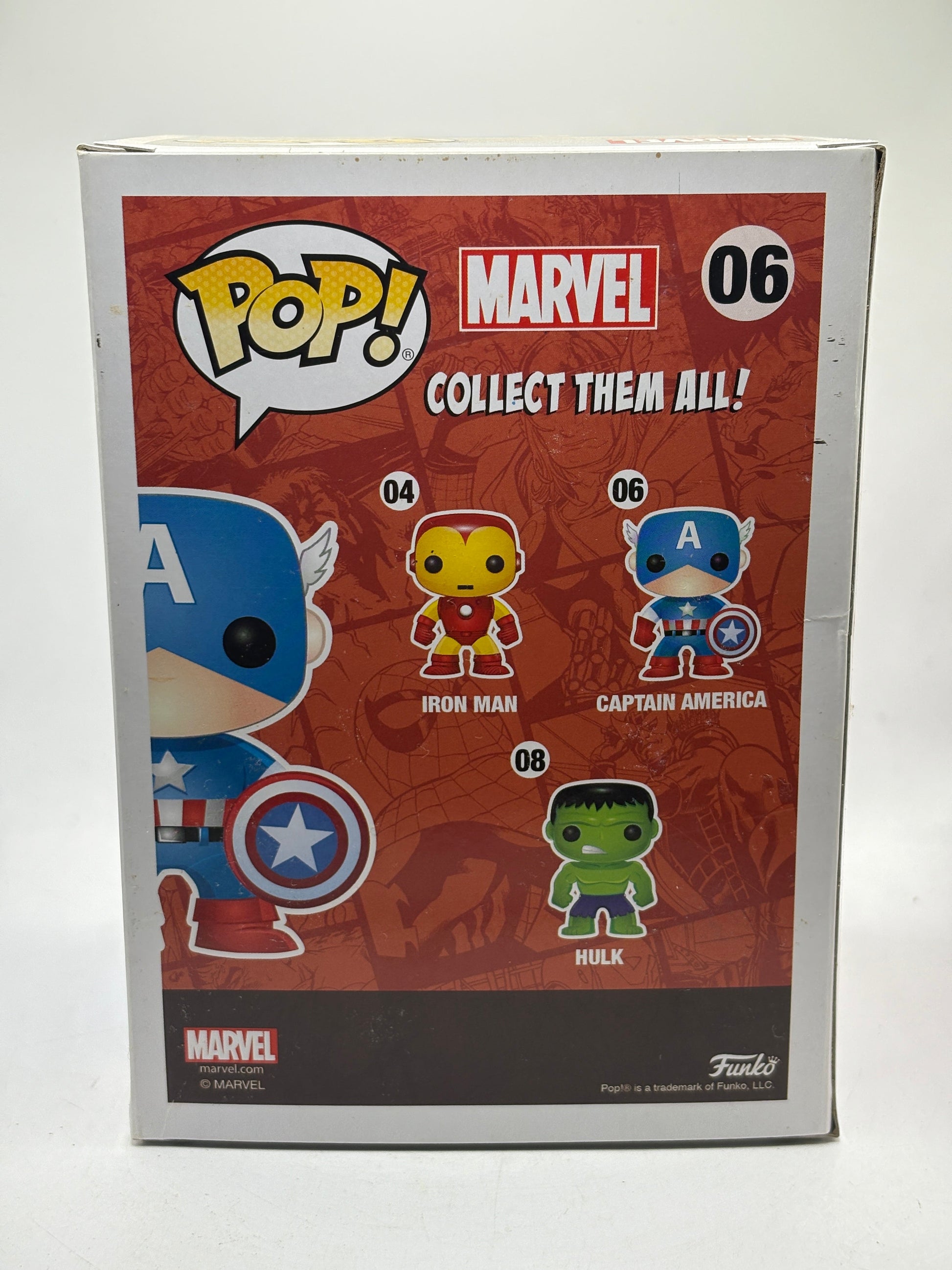 Funko POP! Marvel #06 Captain America 2017 Summer Convention Exclusive image 3
