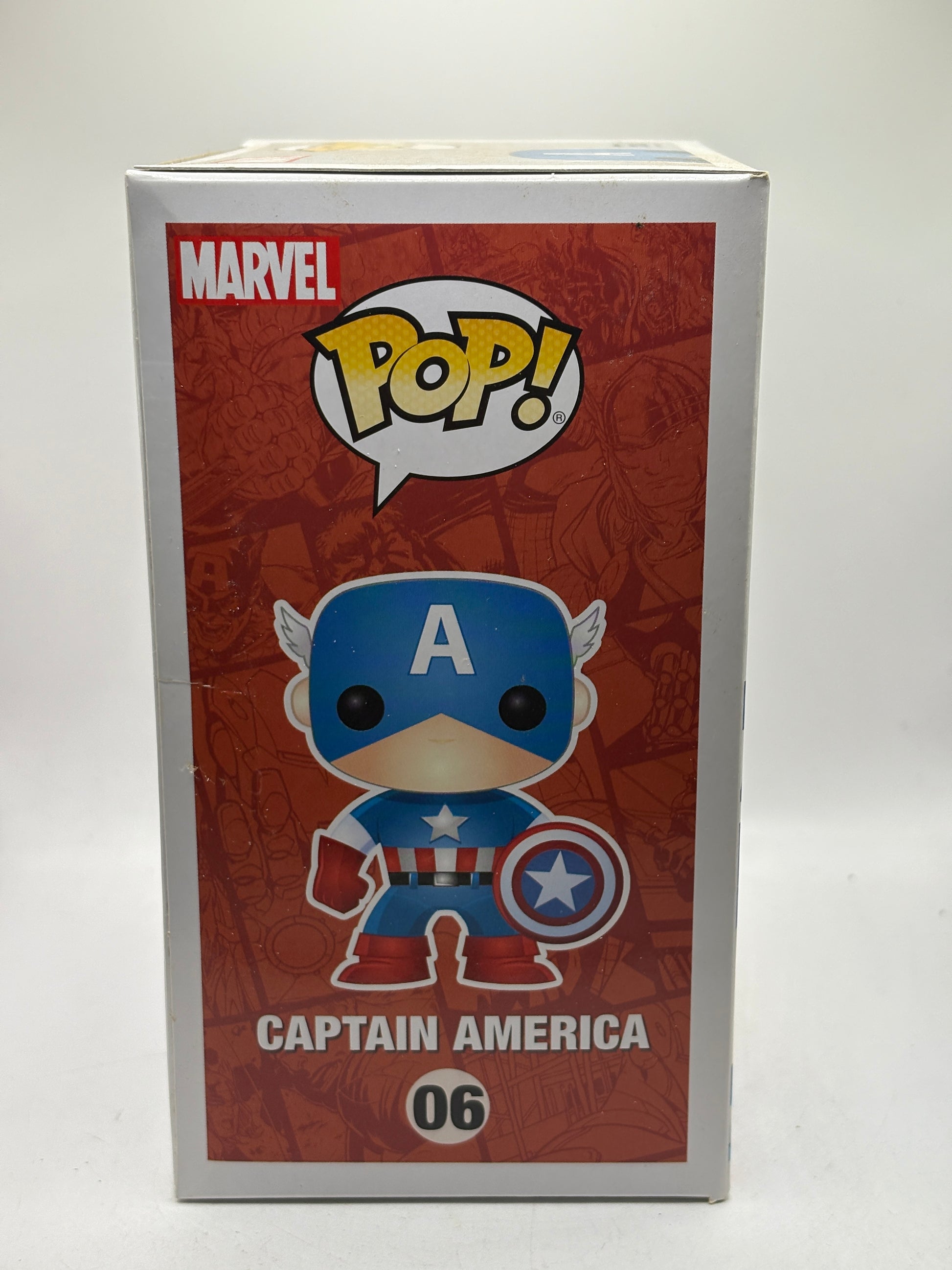 Funko POP! Marvel #06 Captain America 2017 Summer Convention Exclusive