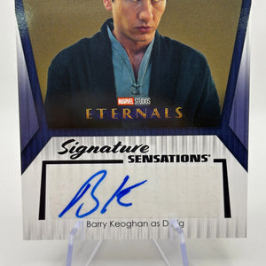 2023 Upper Deck Marvel Eternals Eternal Ink Barry Keoghan as Druig #EI1-BK Auto FRENLY BRICKS - Open 7 Days