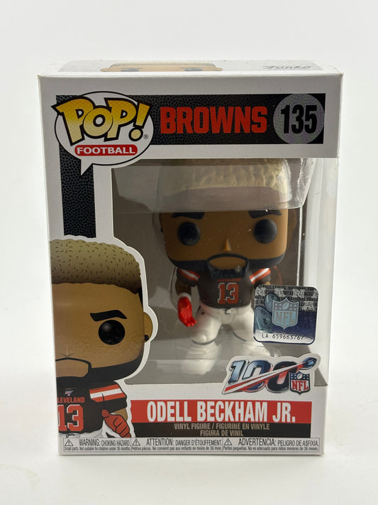 Funko POP! Football Browns #135 Odell Beckham Jr Vinyl Figure FRENLY BRICKS - Open 7 Days