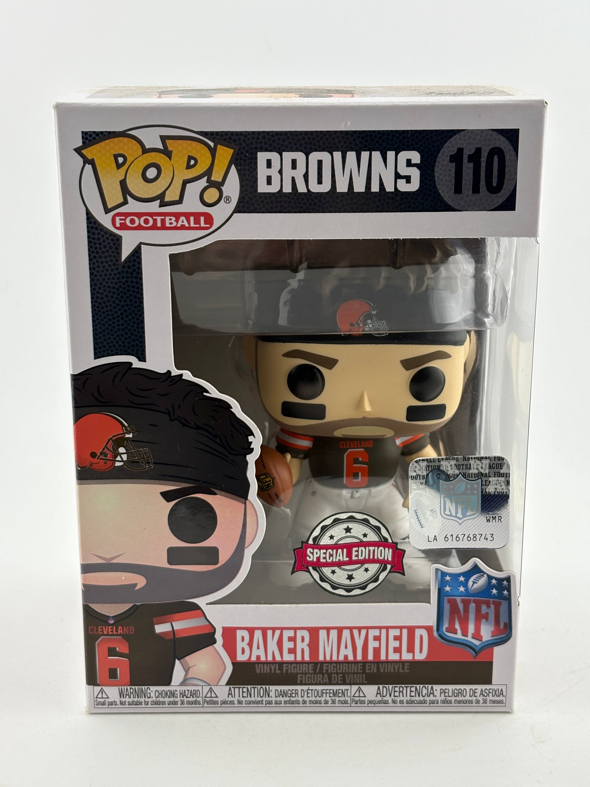 Funko POP! Football Browns #110 Baker Mayfield Special Edition FRENLY BRICKS - Open 7 Days