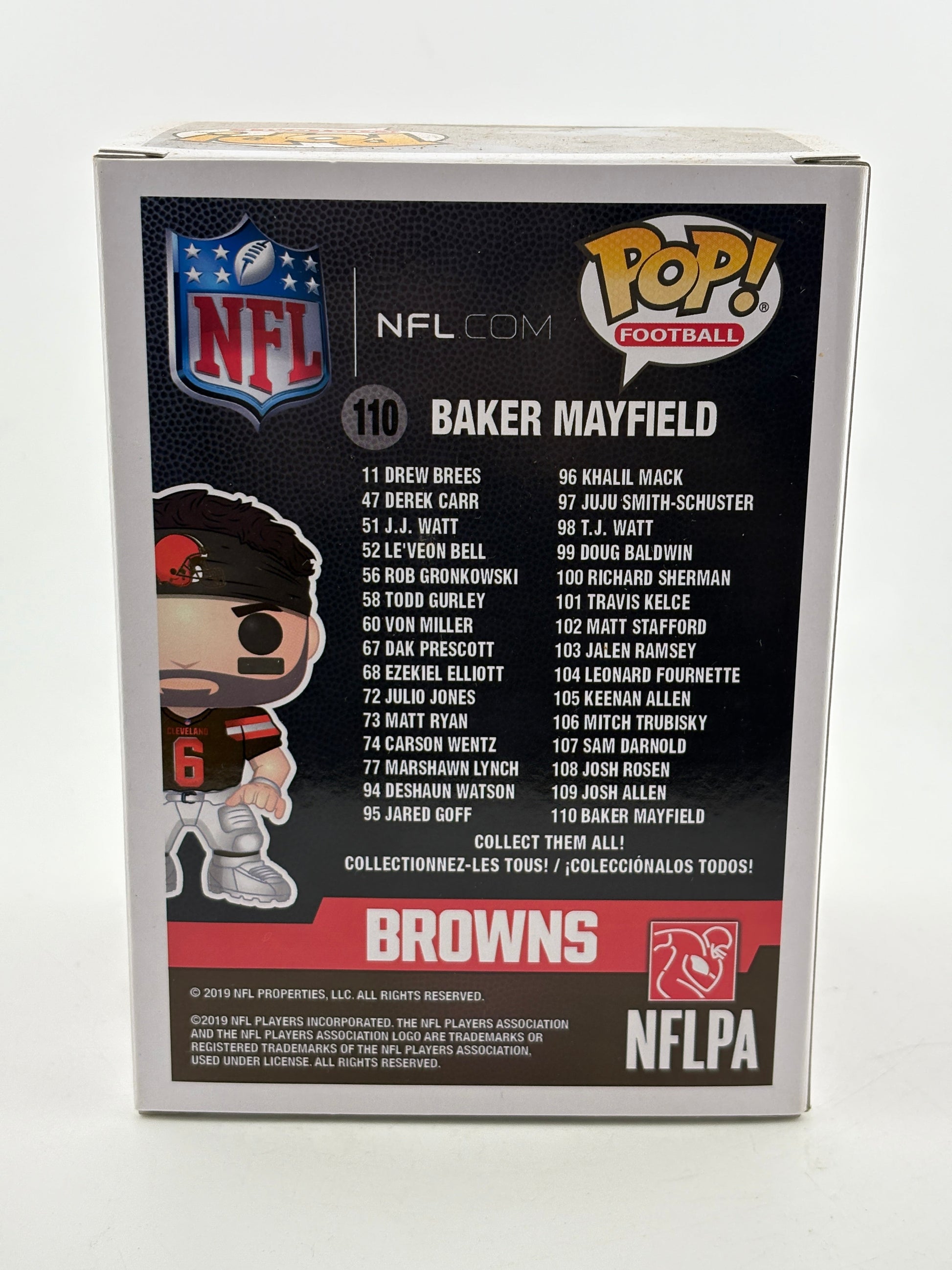 Funko POP! Football Browns #110 Baker Mayfield Special Edition FRENLY BRICKS - Open 7 Days