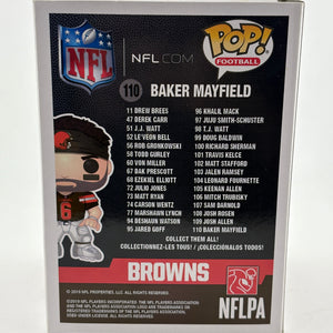 Funko POP! Football Browns #110 Baker Mayfield Special Edition FRENLY BRICKS - Open 7 Days