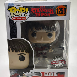 Funko POP! Television Stranger Things #1250 Eddie Special Edition