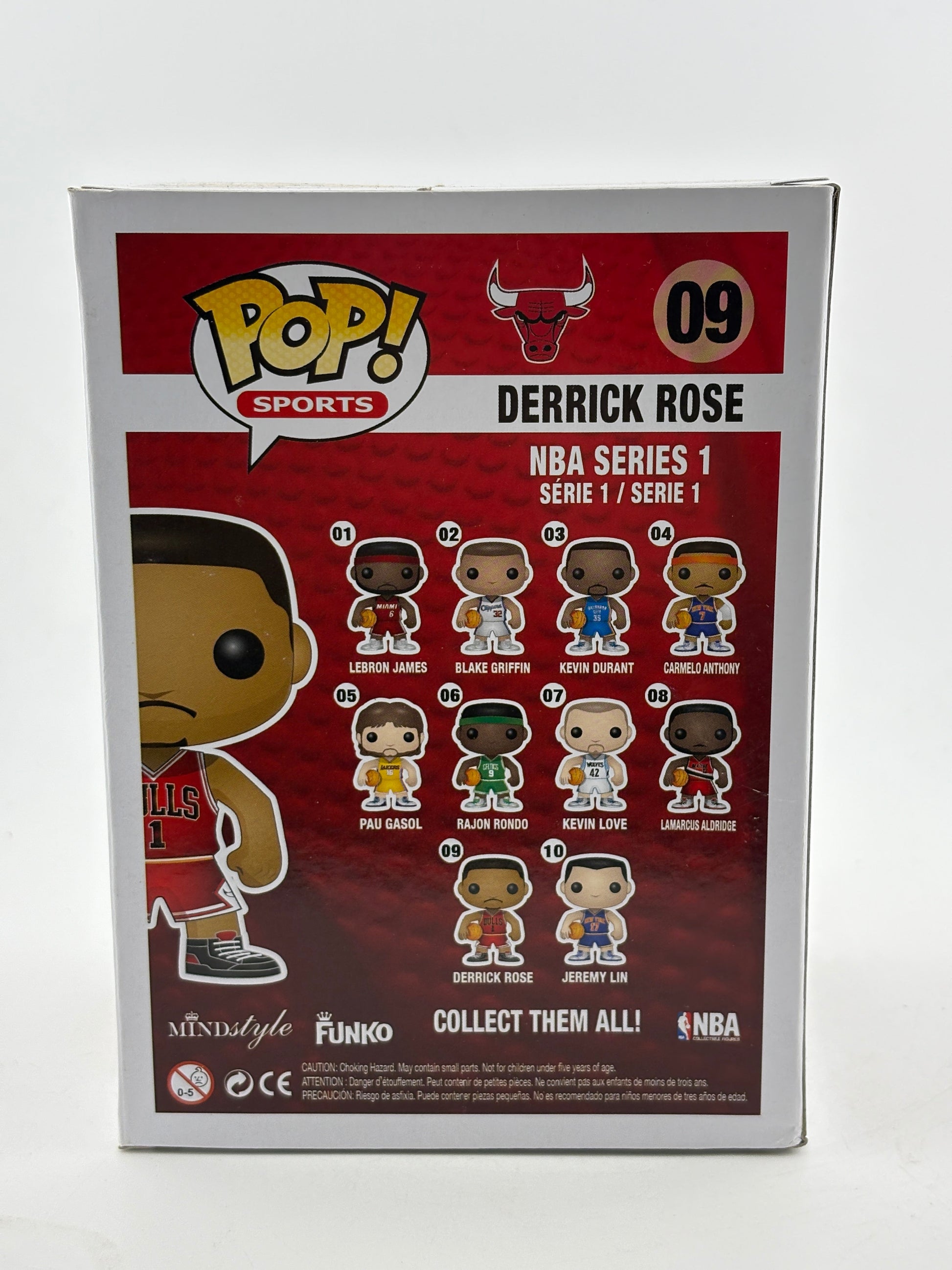 Funko POP! Sports NBA #09 Derrick Rose Vinyl Figure FRENLY BRICKS - Open 7 Days