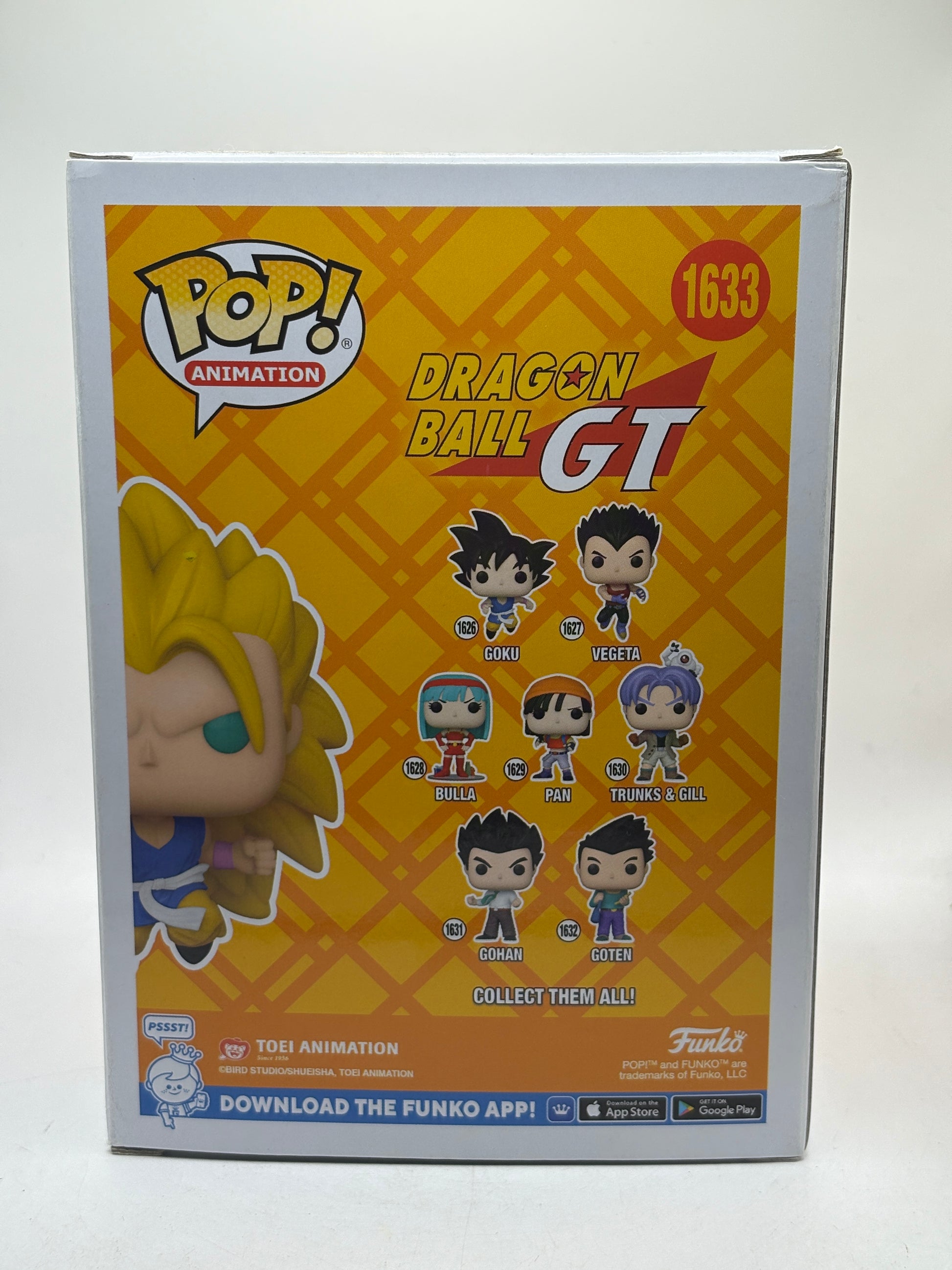 Funko POP! Animation Dragon Ball GT #1633 Super Saiyan 3 Goku SE