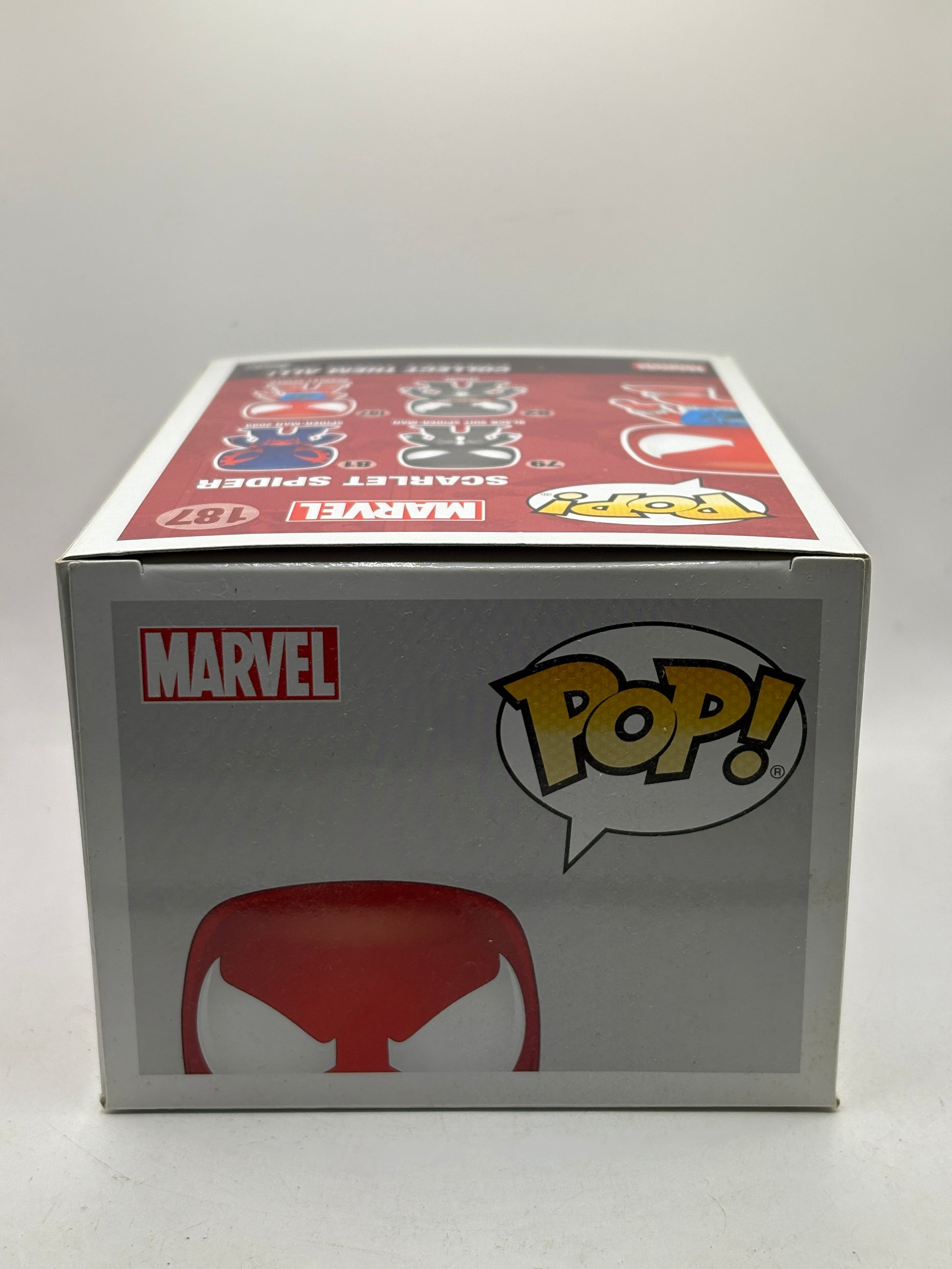 Funko POP! Marvel #187 Scarlet Spider Vinyl Bobble-Head